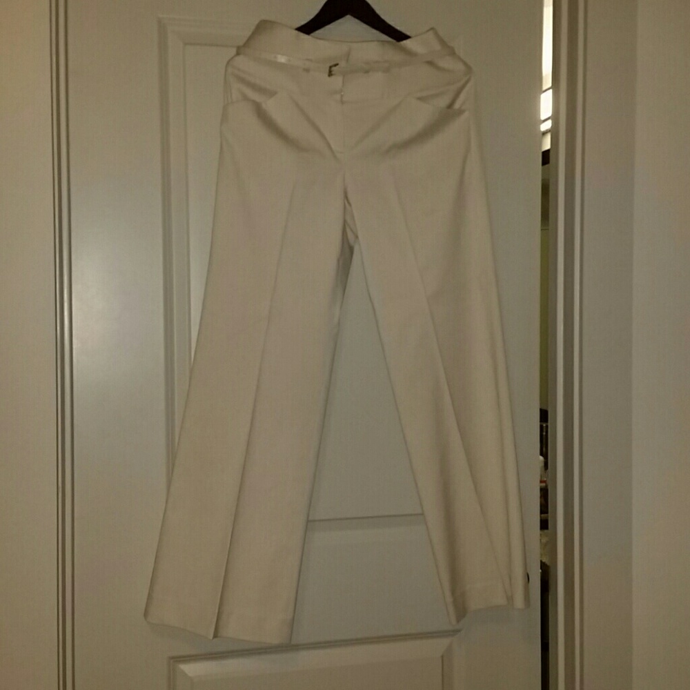 Wide leg belted Antonio Melani Dress Pants